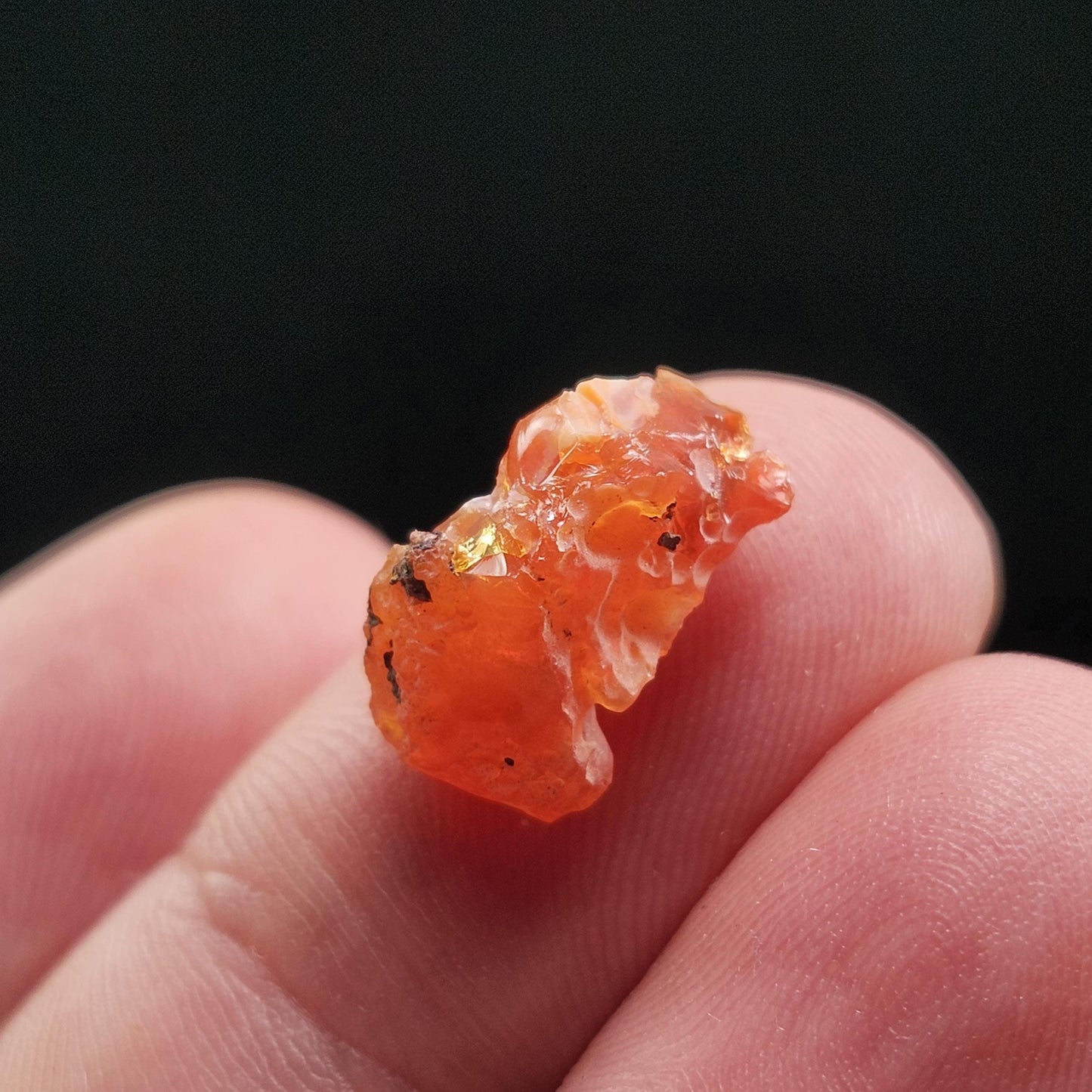 Mexican Fire Agate Crystal, High