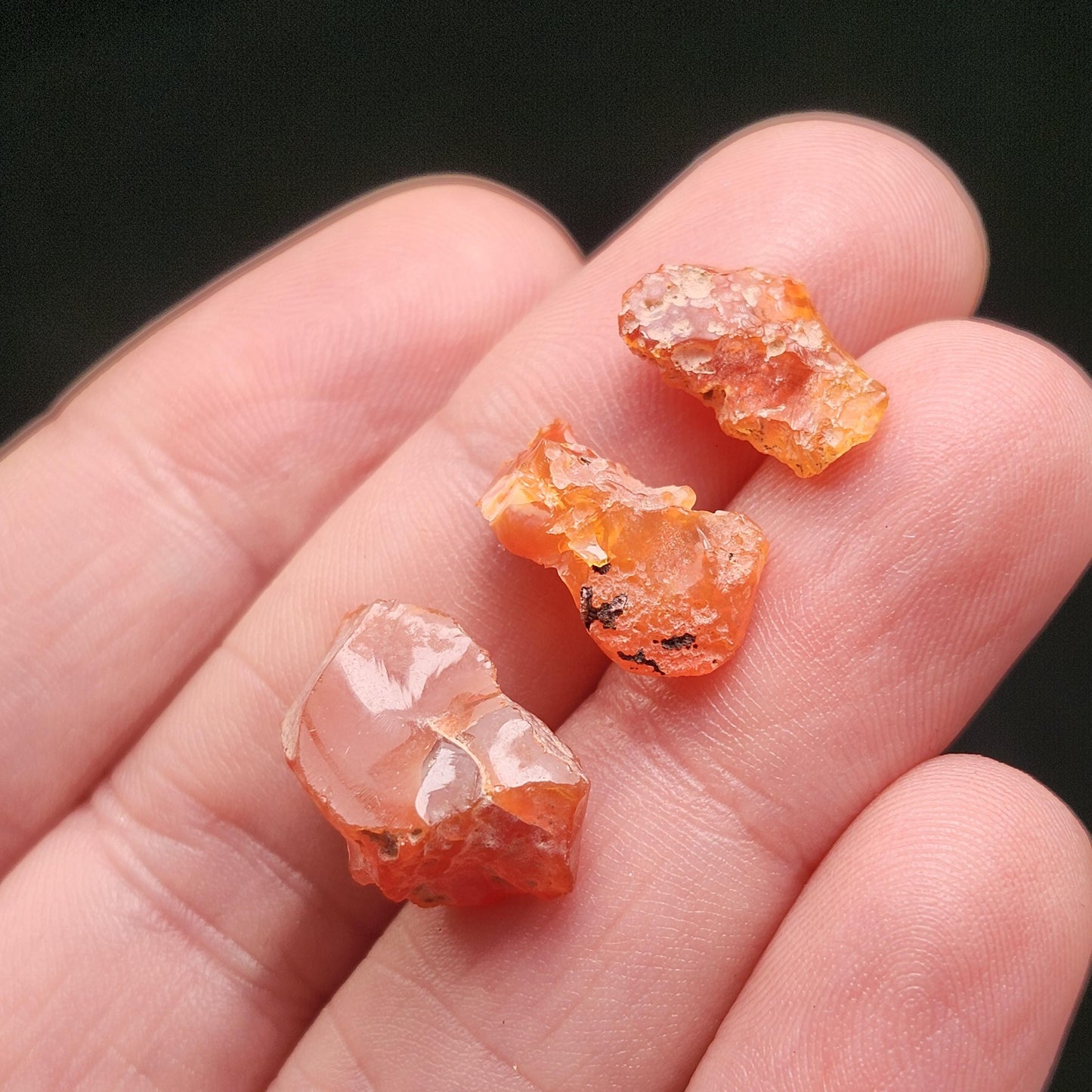 Mexican Fire Agate Crystal, High