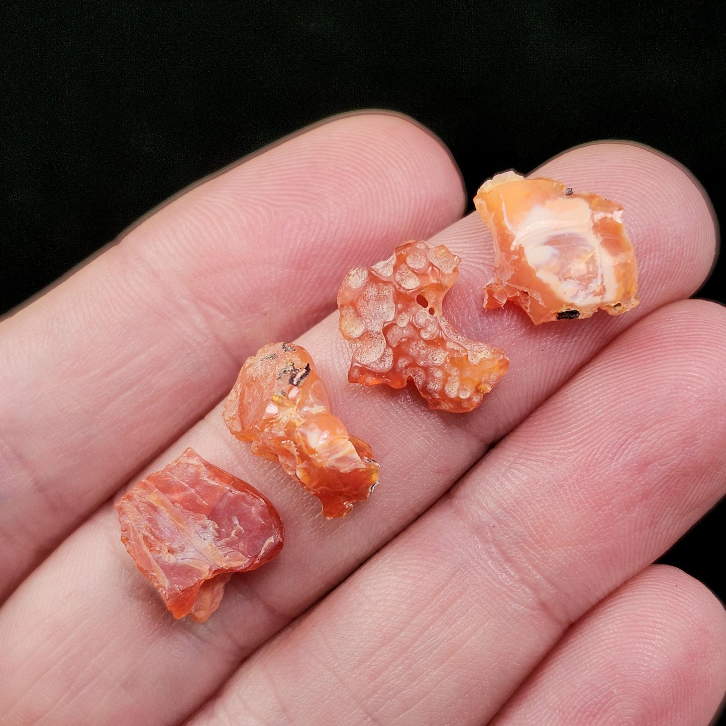 Mexican Fire Agate Crystal, High