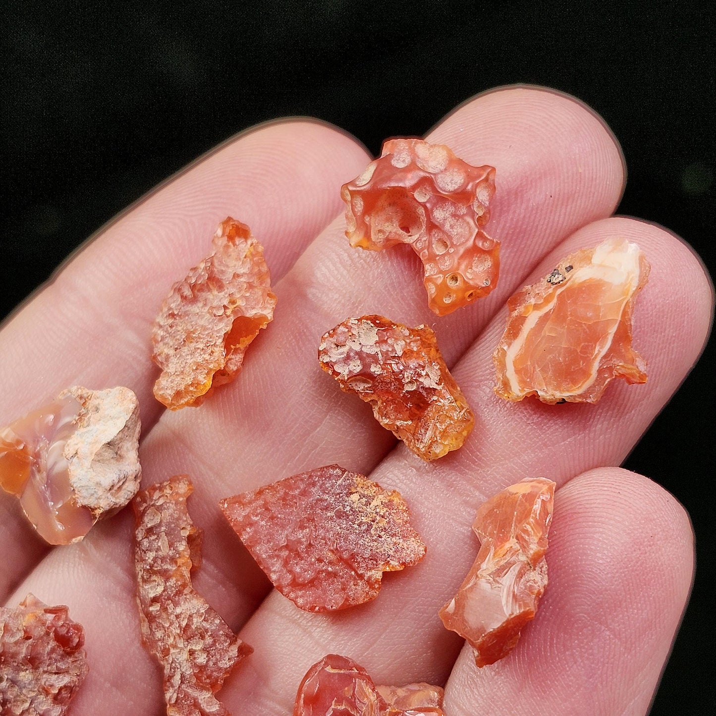 Mexican Fire Agate Crystal, High