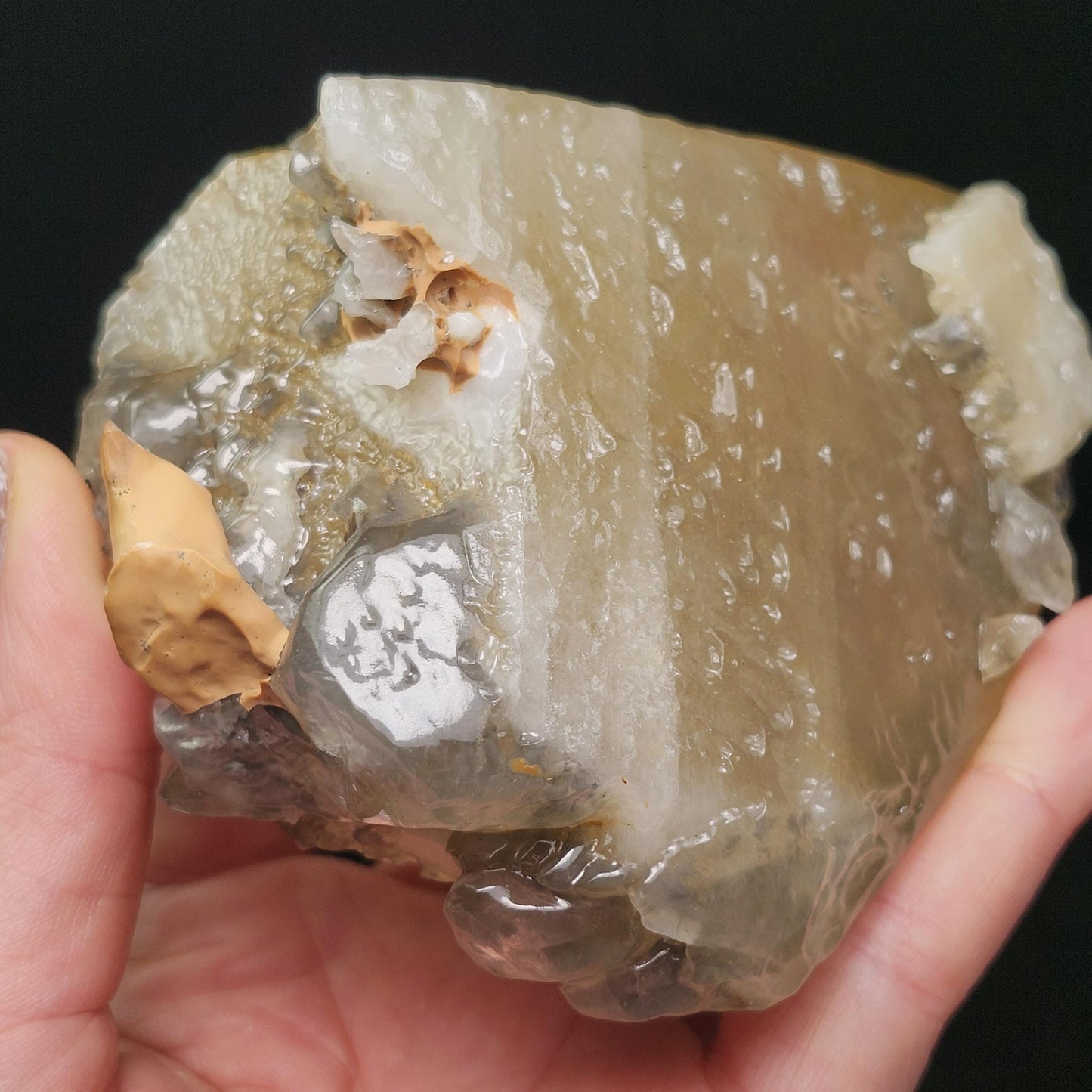 HUGE Stellar Beam Calcite 435g