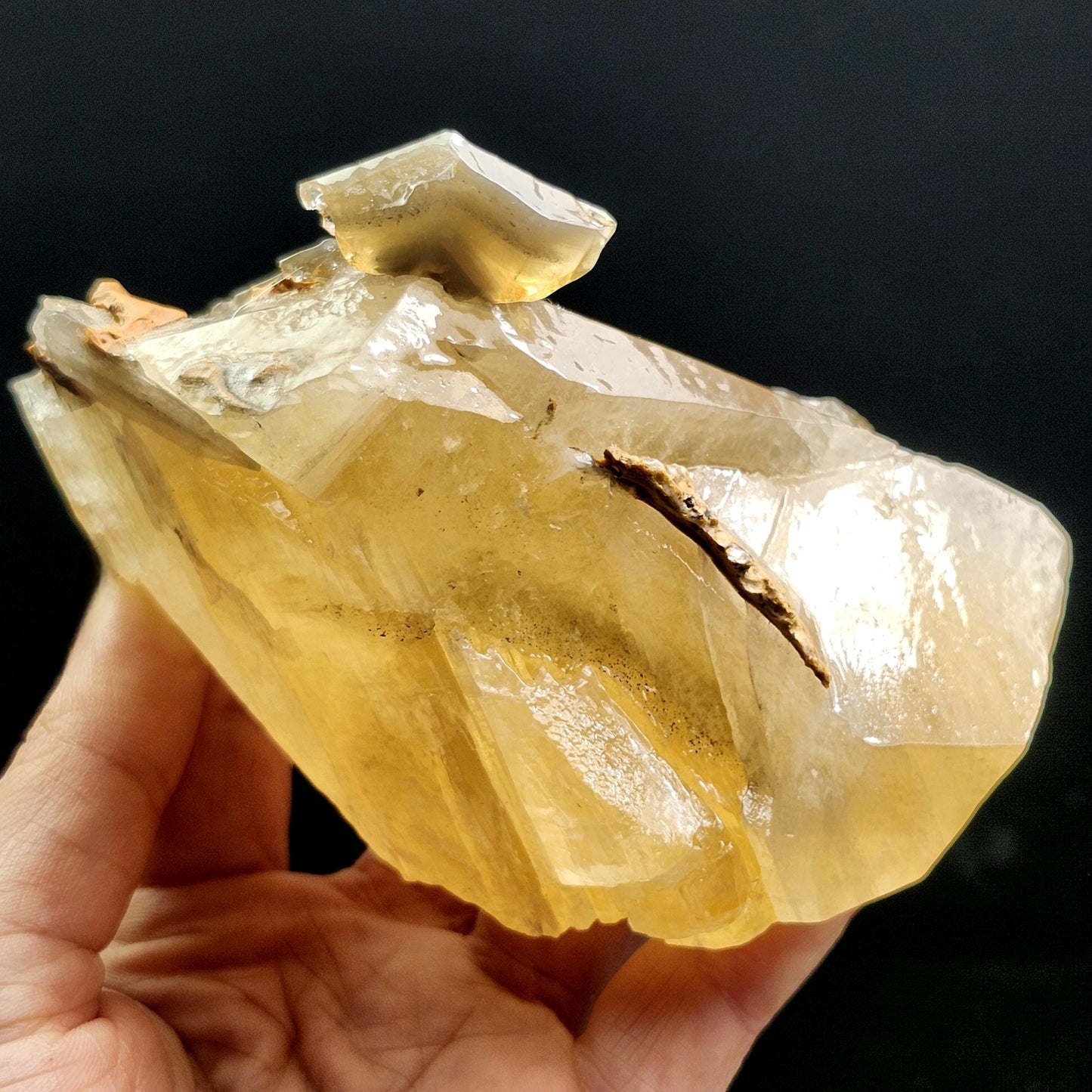 HUGE Stellar Beam Calcite 1.2g