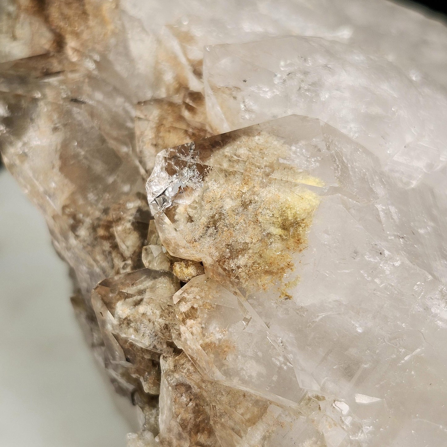 Elestial Lodolite Garden Quartz Crystal 1.4lbs