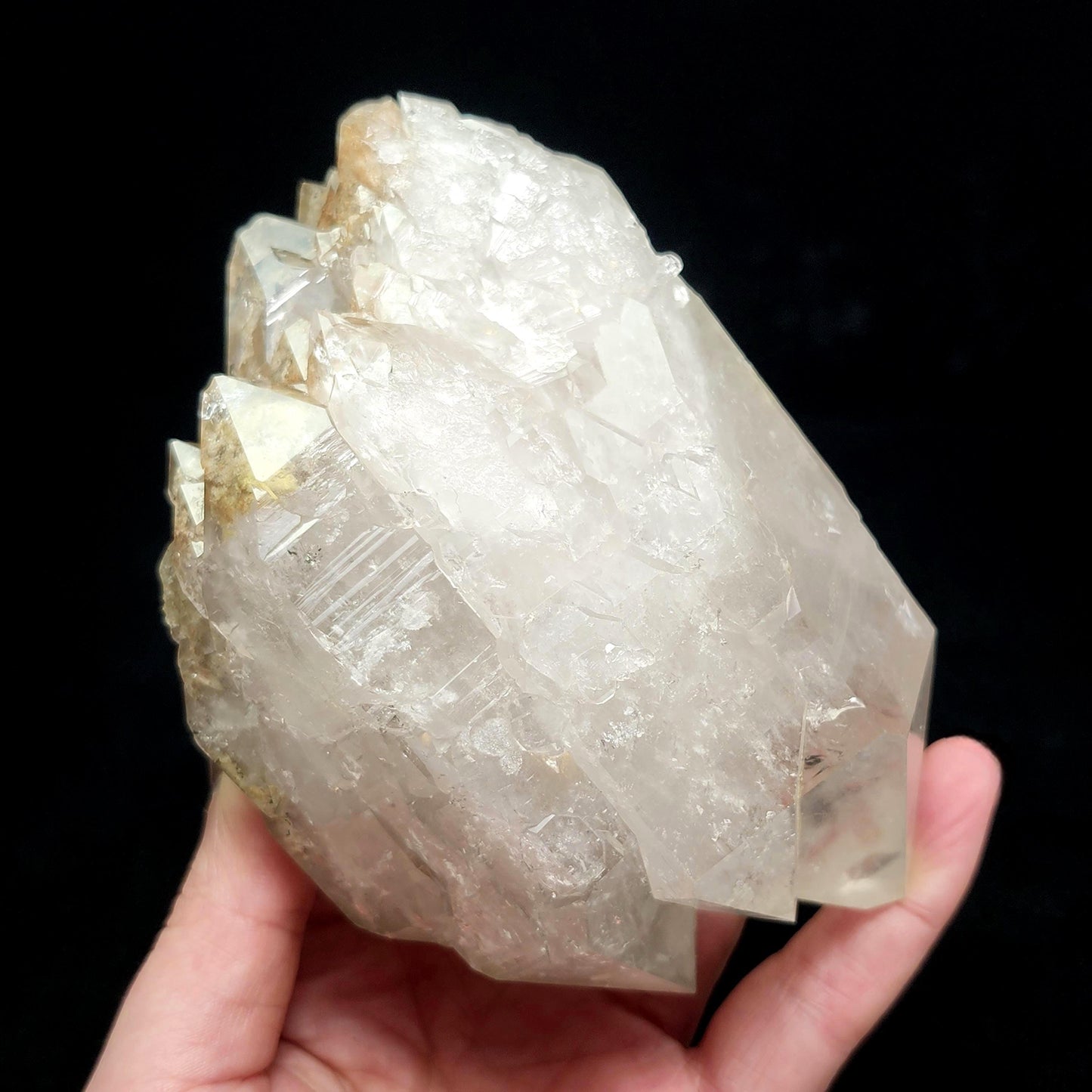 Elestial Lodolite Garden Quartz Crystal 1.4lbs