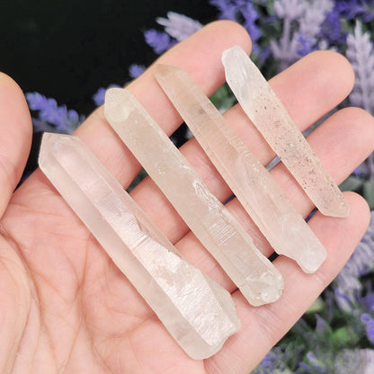Angel Chime Frosted Quartz Crystal