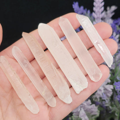 Angel Chime Frosted Quartz Crystal