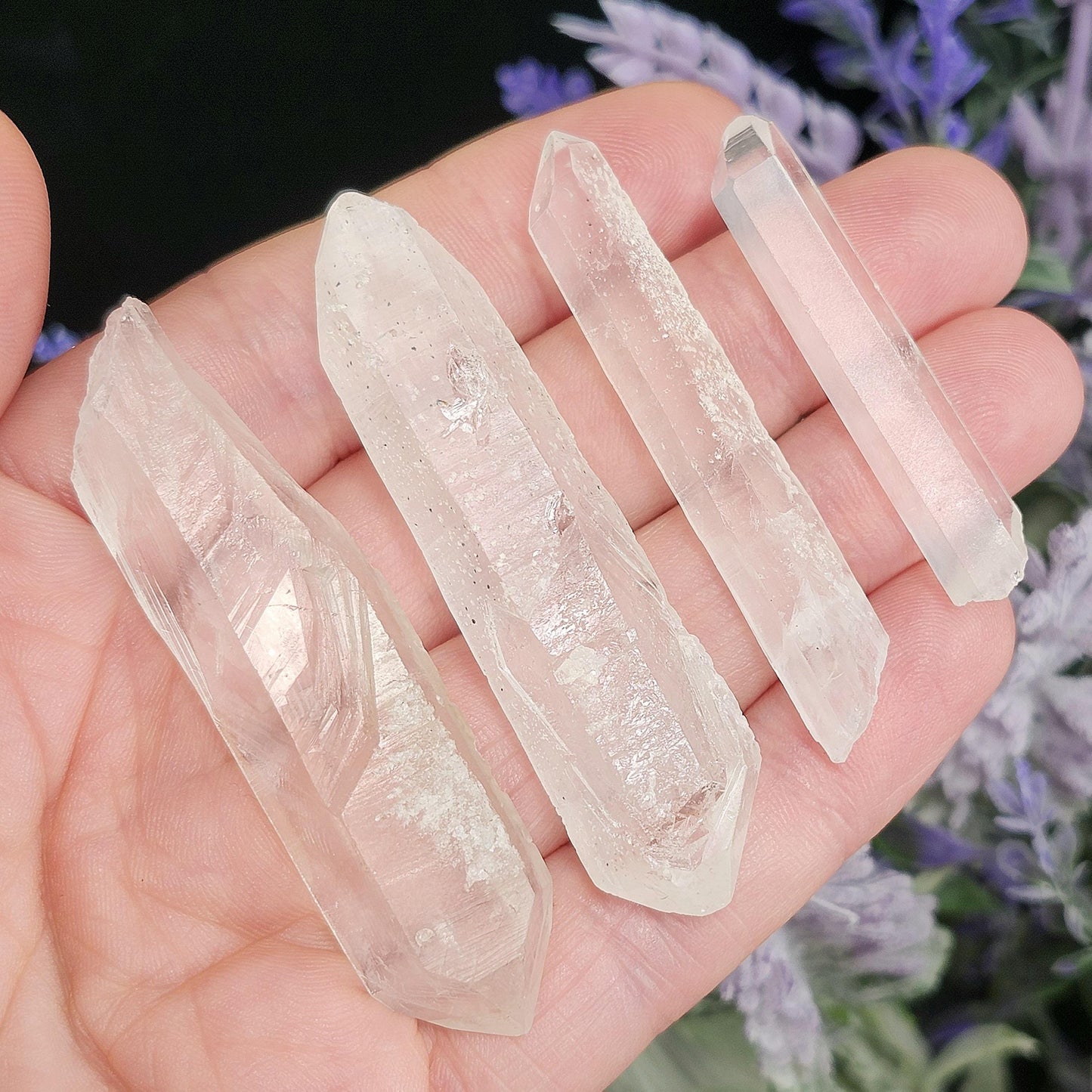 Laser Quartz Wand Crystal, Brazilian Quartz Points
