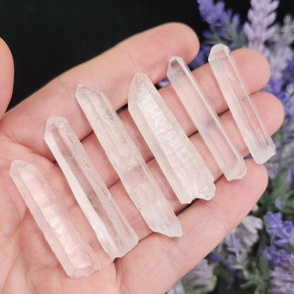 Laser Quartz Wand Crystal, Brazilian Quartz Points