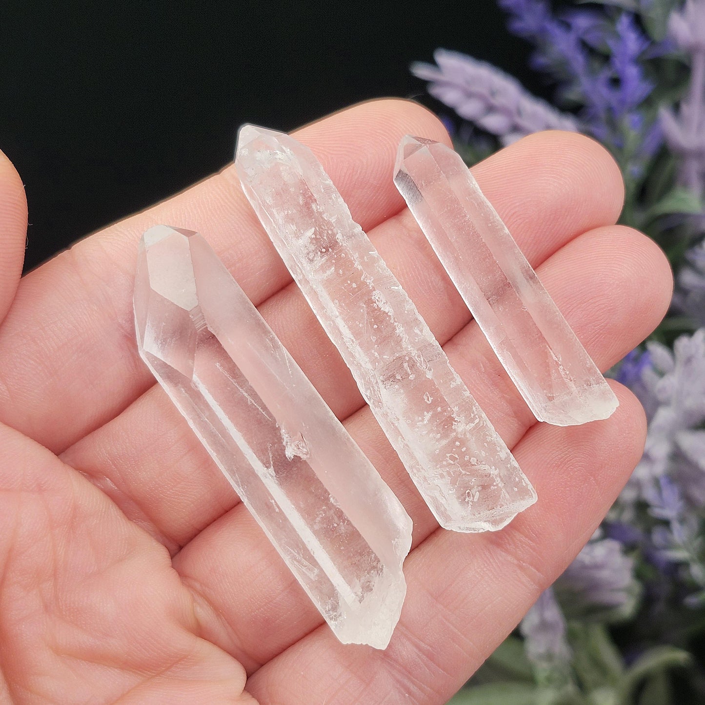 Laser Quartz Wand Crystal, Brazilian Quartz Points