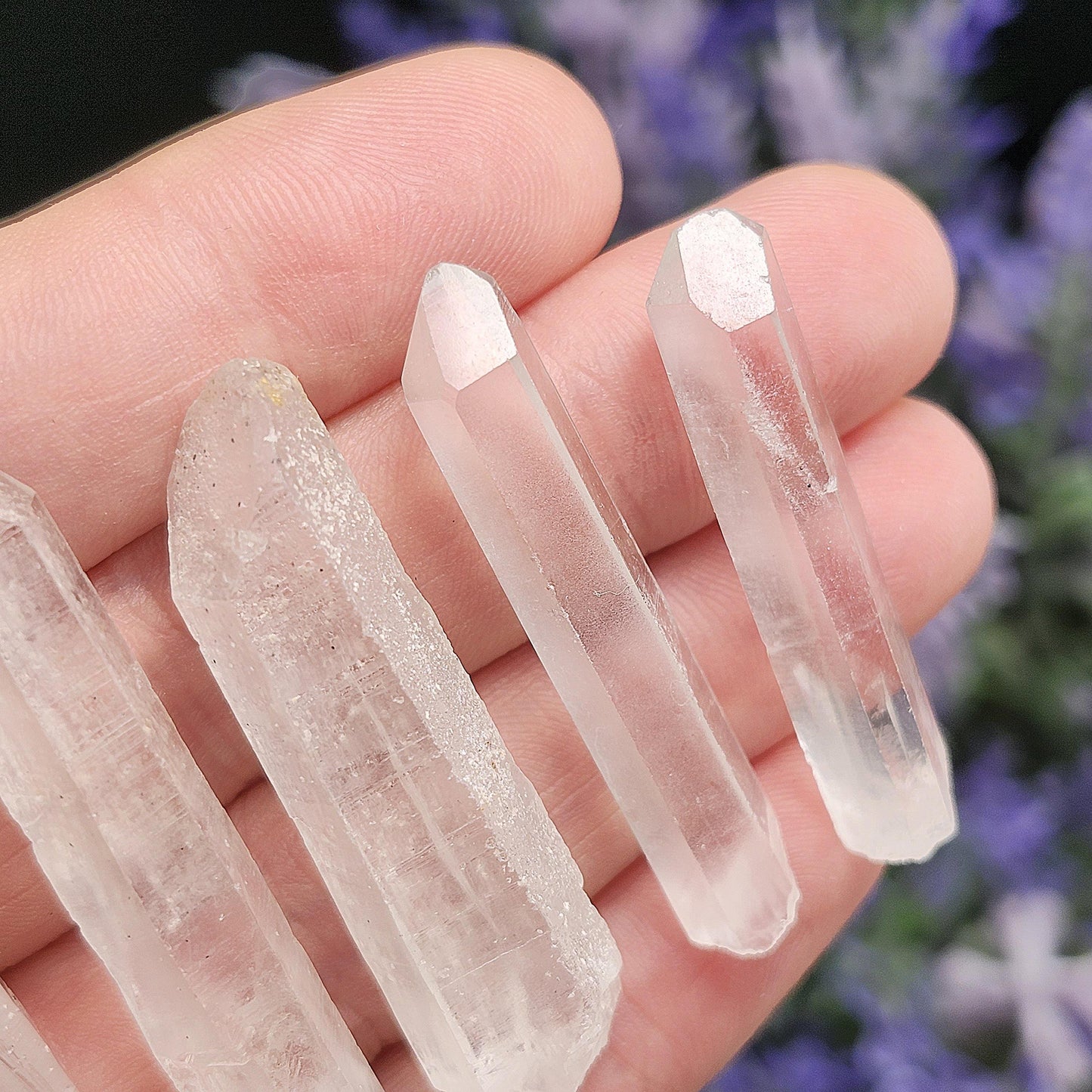 Laser Quartz Wand Crystal, Brazilian Quartz Points