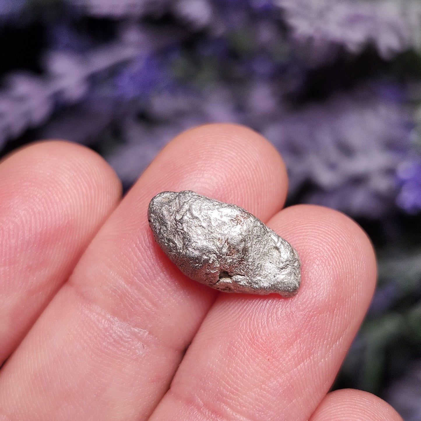Silver Nugget "Halfbreed" Specimen (4.1 grams), Silver Ore with Copper