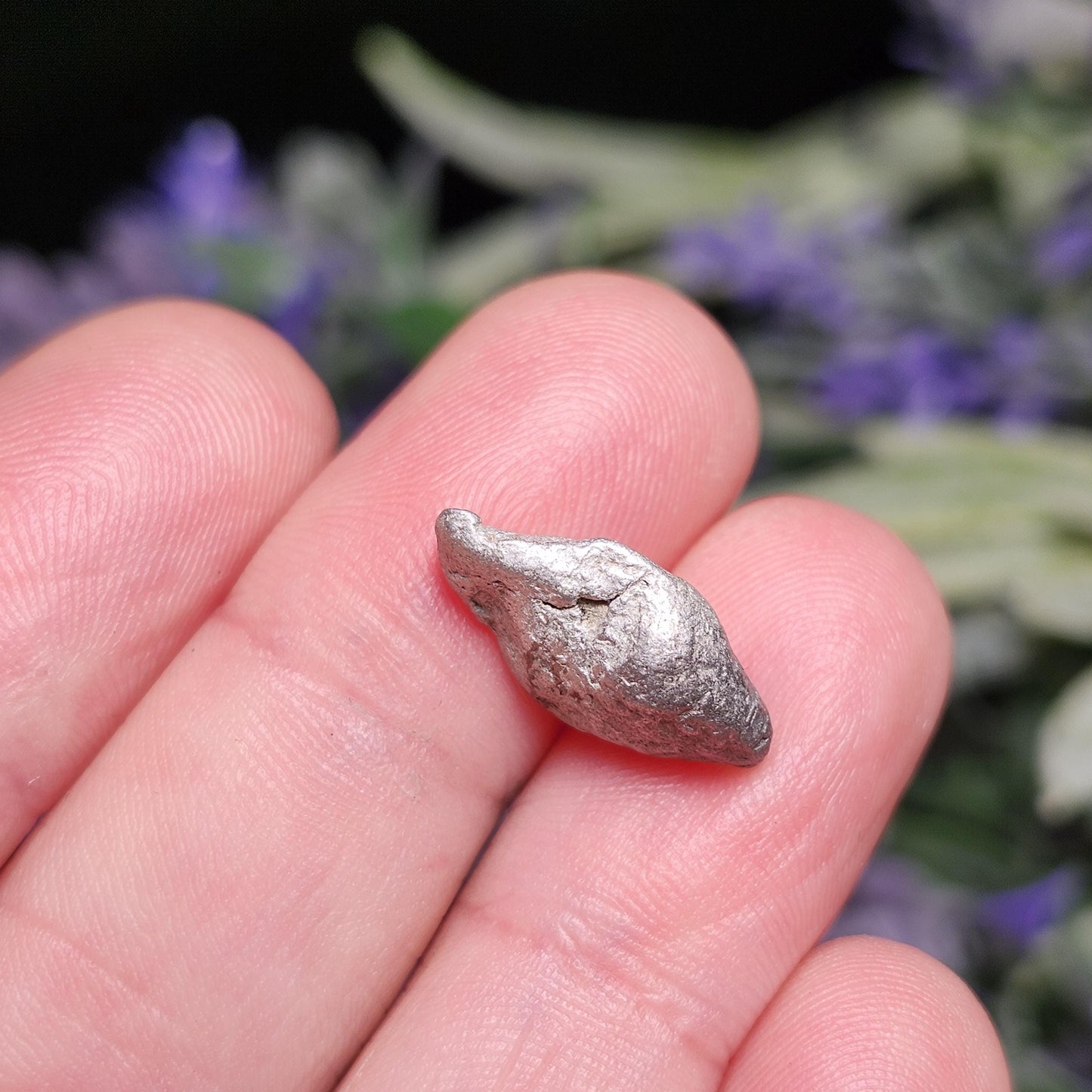 Silver Nugget "Halfbreed" Specimen (4.1 grams), Silver Ore with Copper
