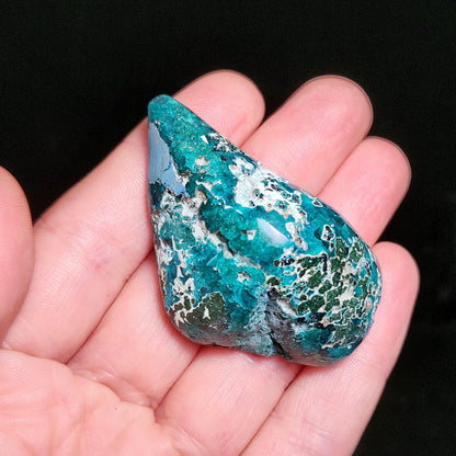 Dioptase Crystal Specimen 44g: Congo Green Gemstone