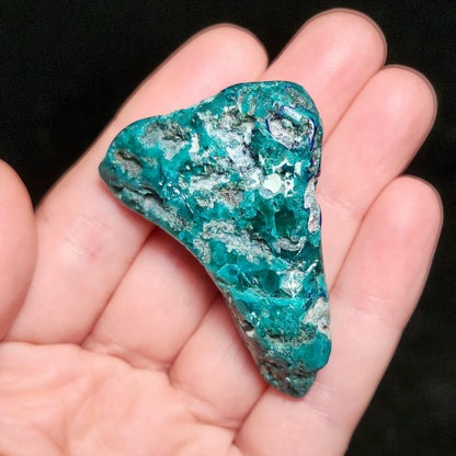 Dioptase Crystal Specimen 30g: Congo Green Gemstone