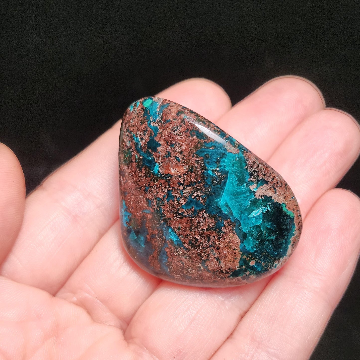 Dioptase Crystal Specimen 43g: Congo Green Gemstone