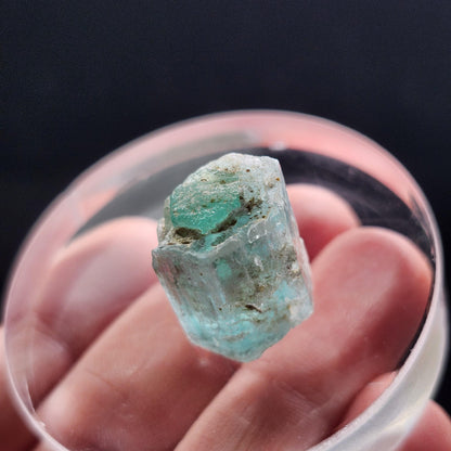 Phantom Emerald Aquamarine Crystal 5.7g