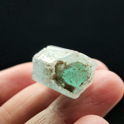 Phantom Emerald Aquamarine Crystal 5.7g