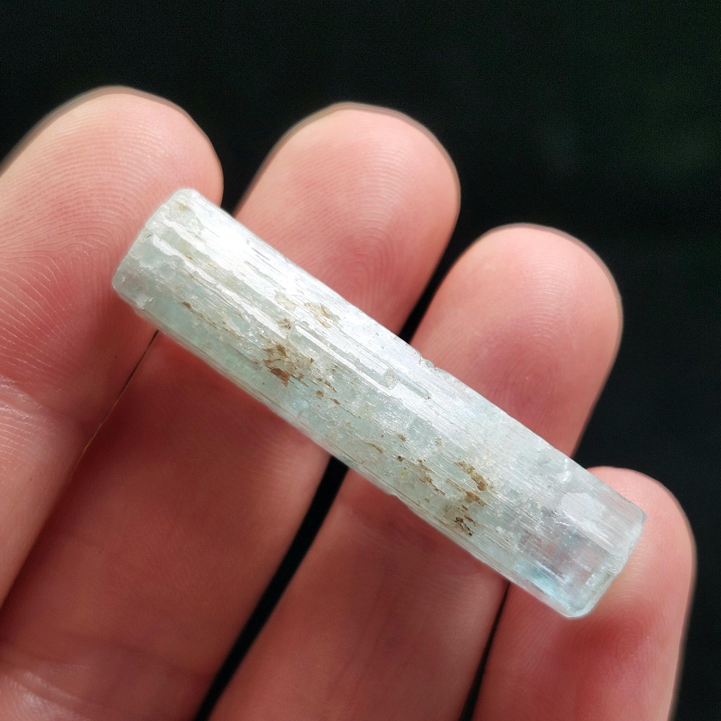 Aquamarine Phantom Double Terminated Crystal 6.6g