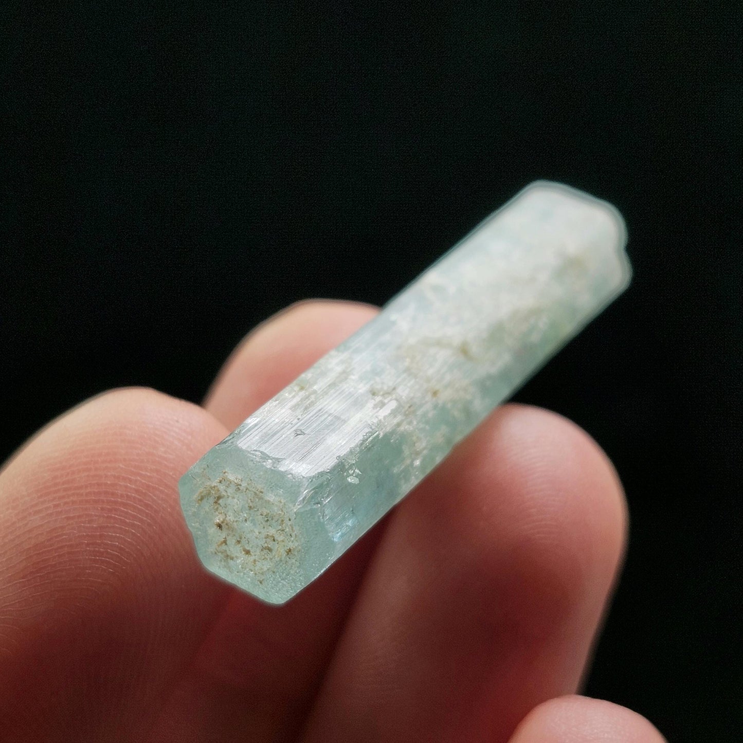 Aquamarine Phantom Double Terminated Crystal 6.6g