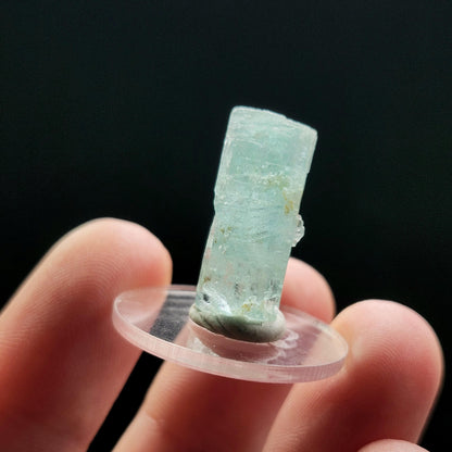 Terminated Emerald Crystal 2.8g, Nigerian Vanadium Emerald, Green Beryl