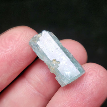 Terminated Emerald Crystal 2.8g, Nigerian Vanadium Emerald, Green Beryl