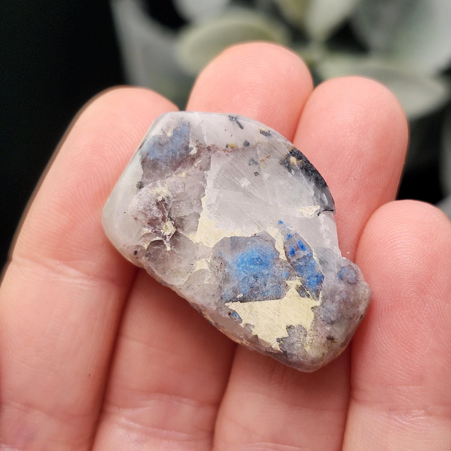 Papagoite Quartz Crystal 9.9g