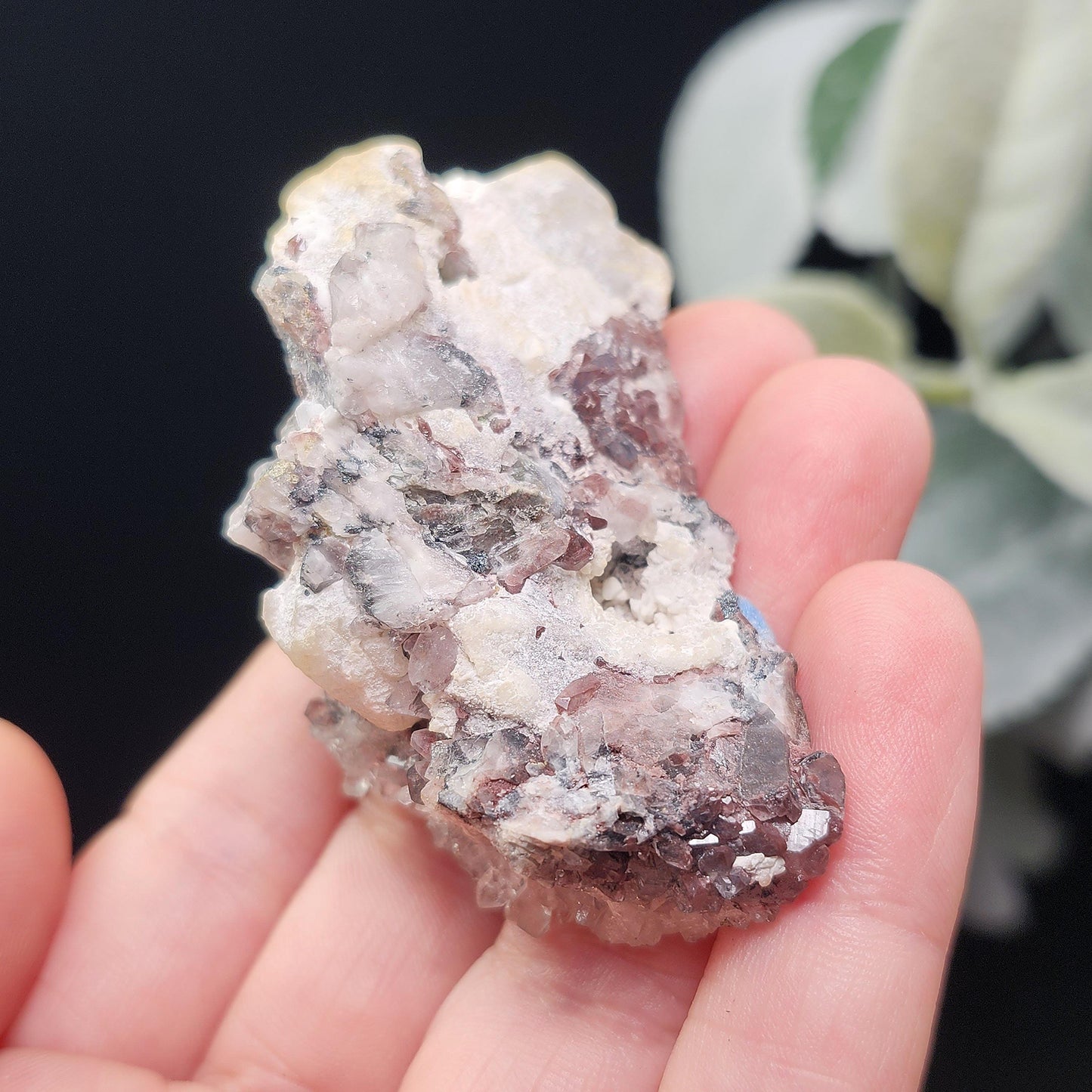 Papagoite Quartz 52g Crystal Cluster