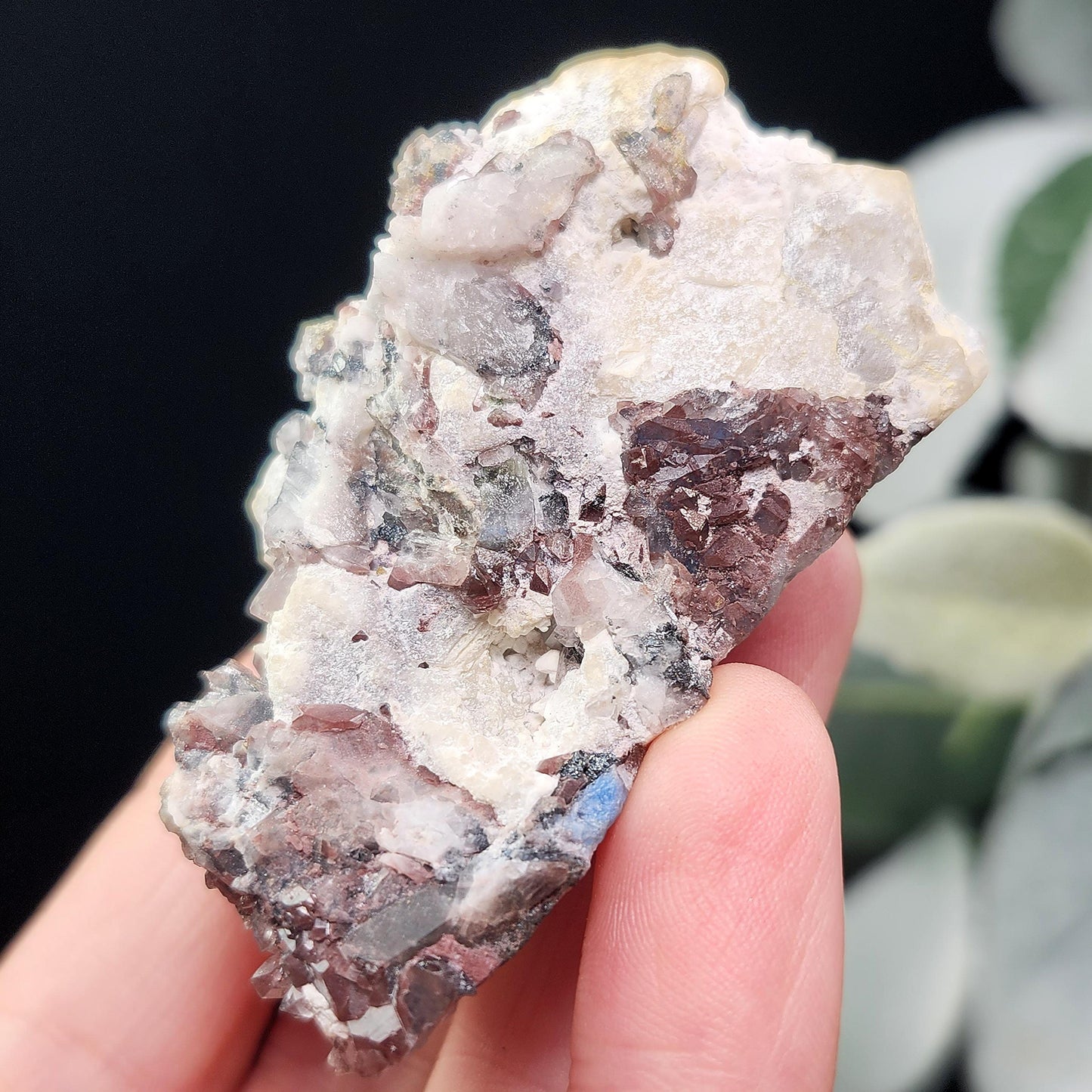 Papagoite Quartz 52g Crystal Cluster
