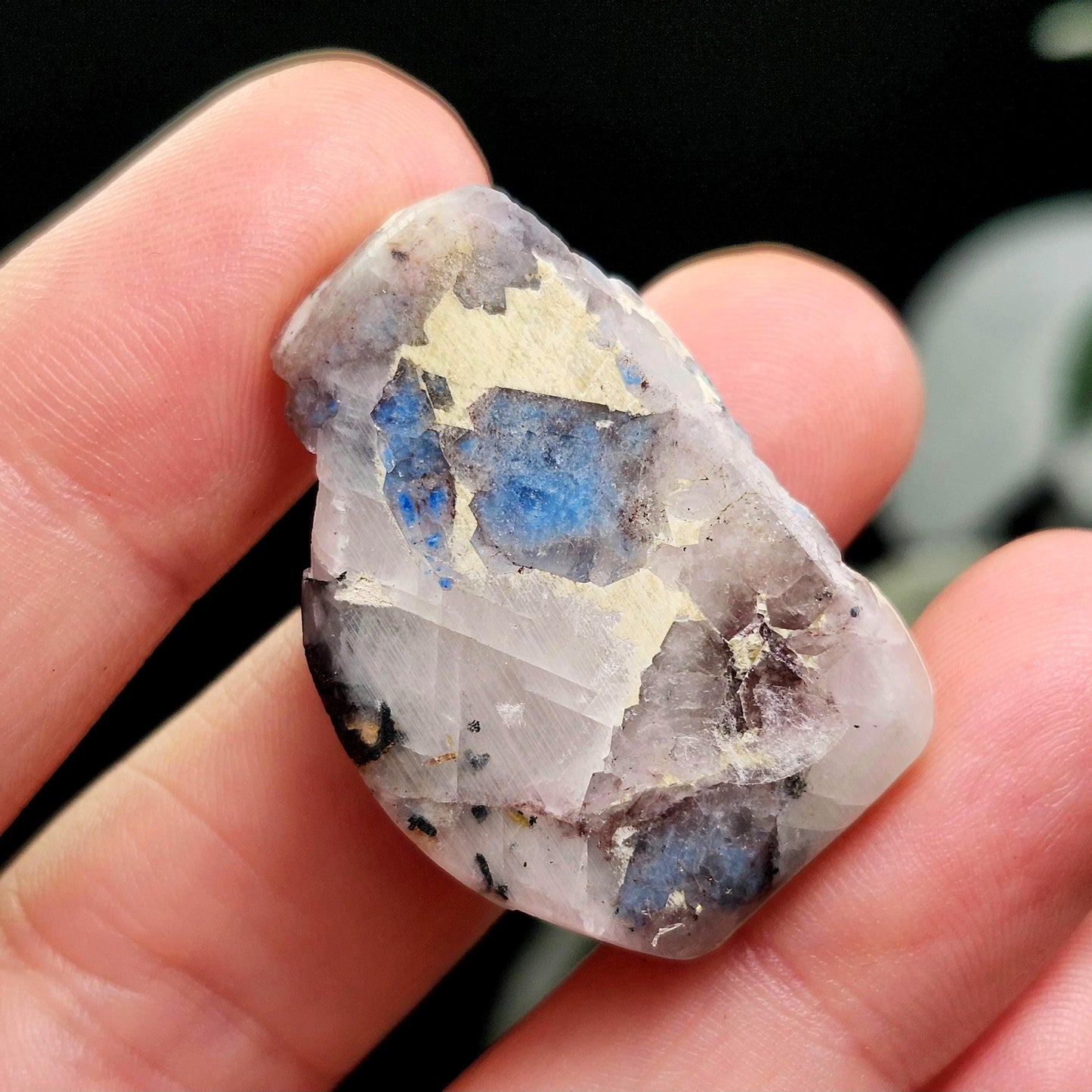 Papagoite Quartz Crystal 9.9g