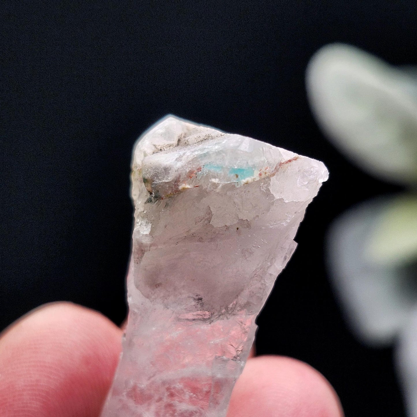 Ajoite Quartz Crystal 8.7g