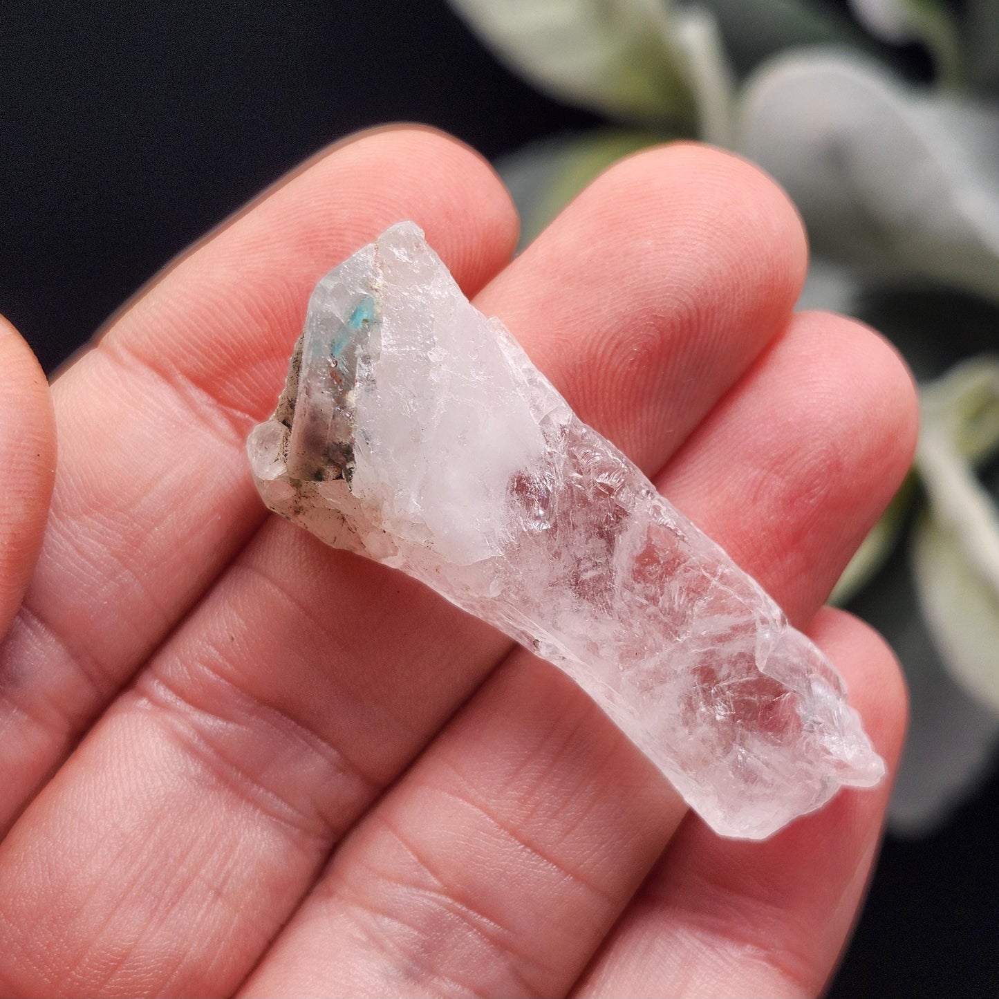 Ajoite Quartz Crystal 8.7g