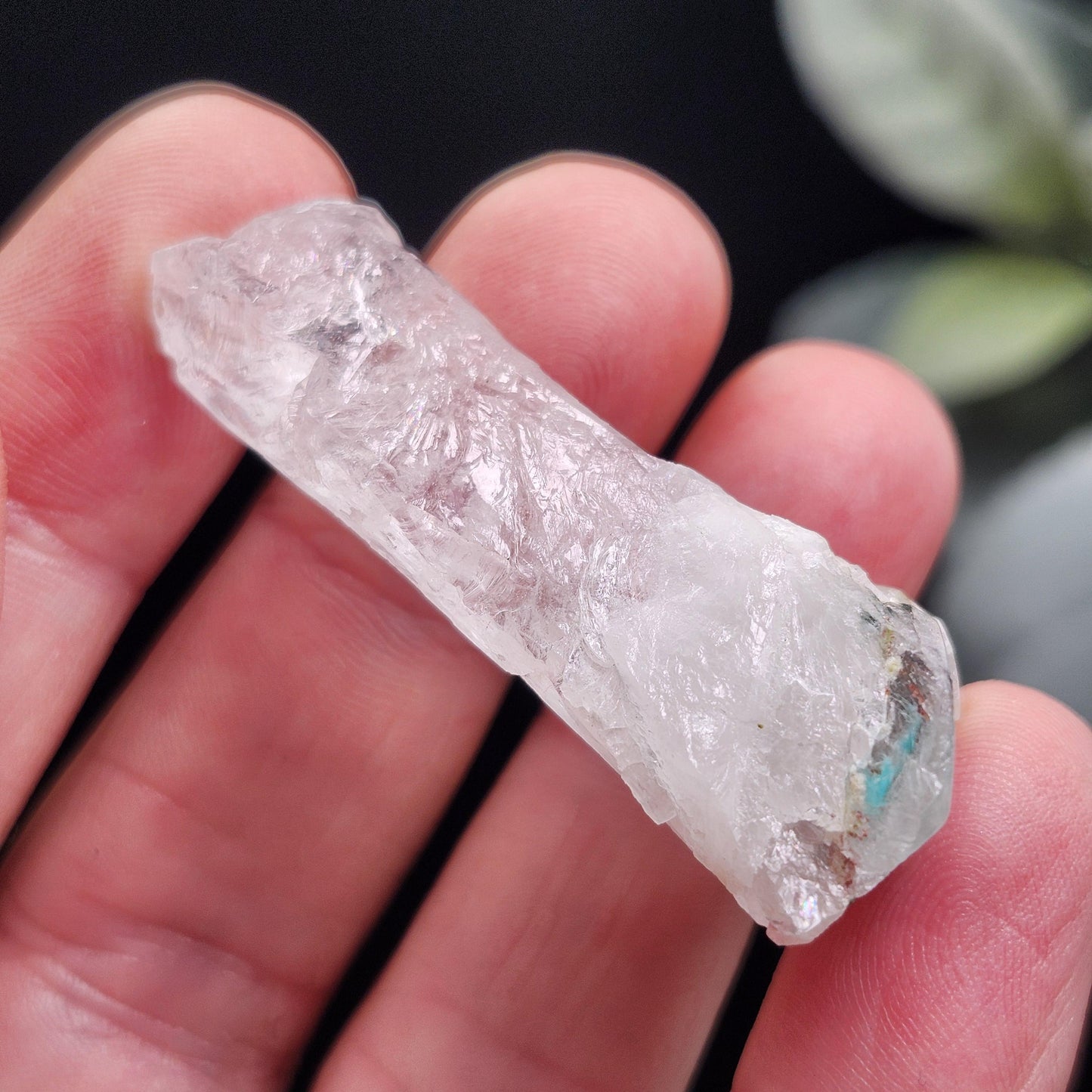 Ajoite Quartz Crystal 8.7g