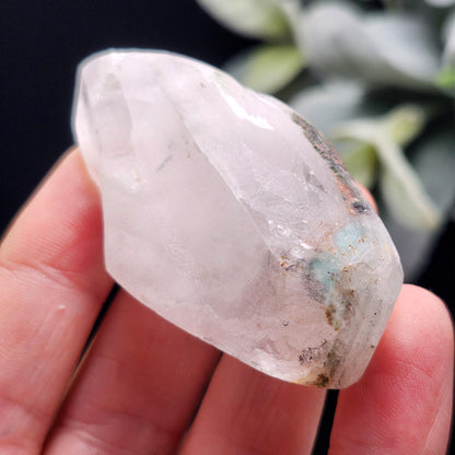 Ajoite Quartz Crystal 37g