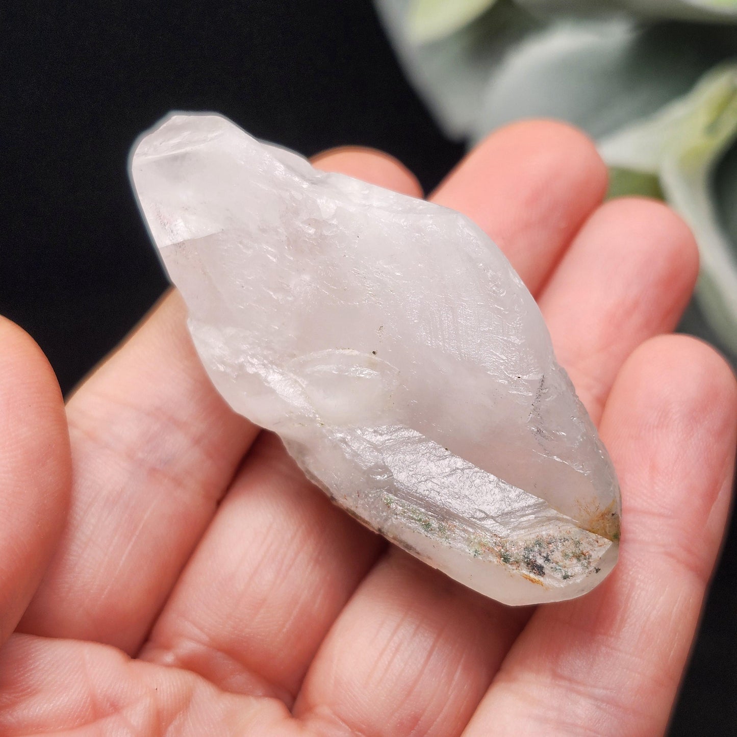 Ajoite Quartz Crystal 37g