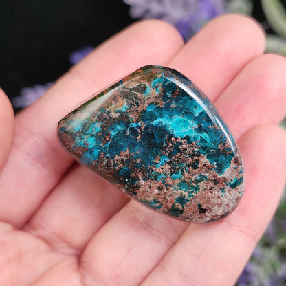 Dioptase Crystal Specimen 43g: Congo Green Gemstone