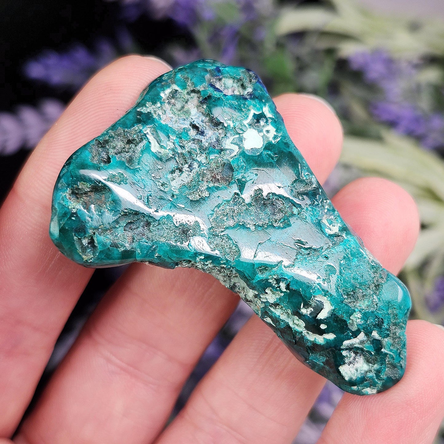 Dioptase Crystal Specimen 30g: Congo Green Gemstone