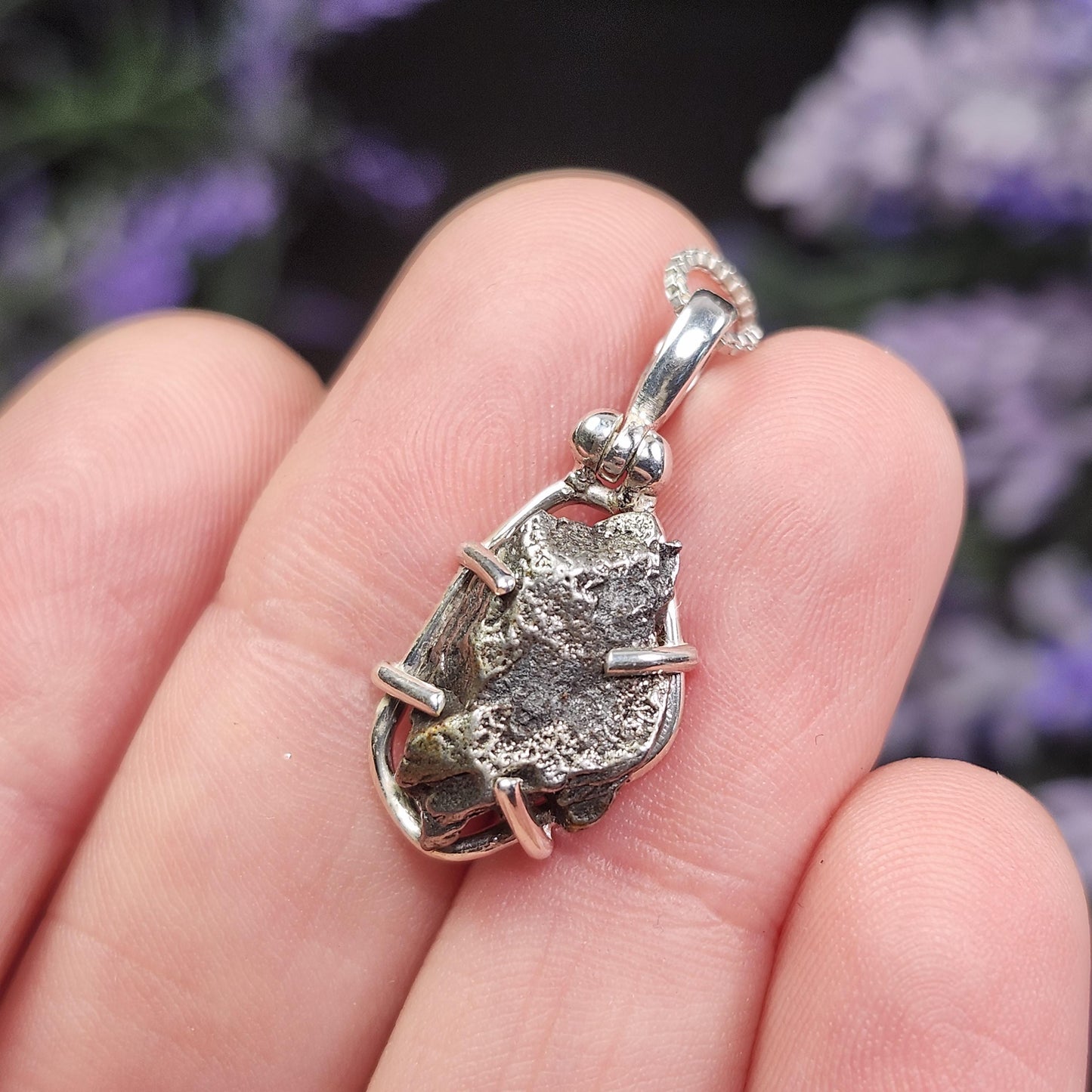Campo del Cielo Meteorite Pendant