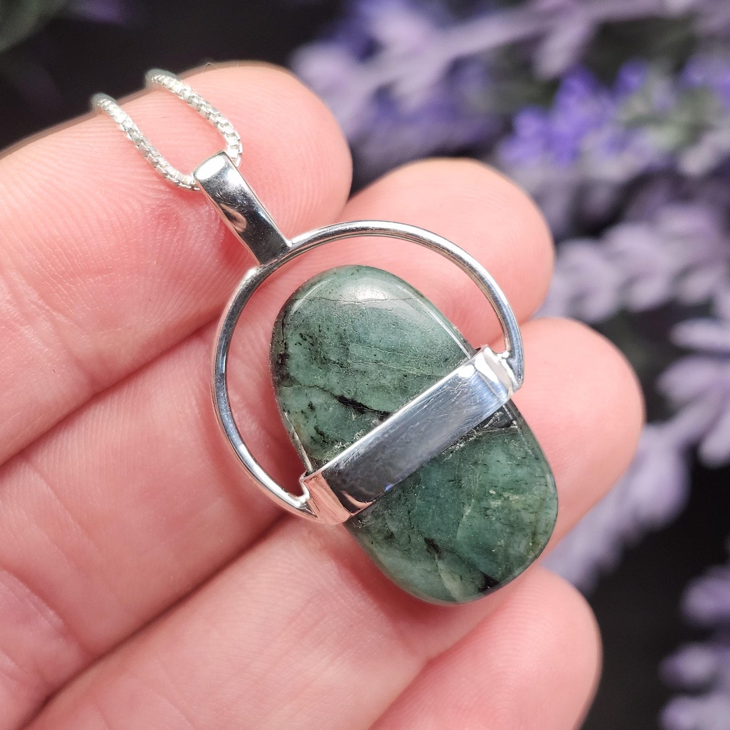 Brazilian Emerald Pendant