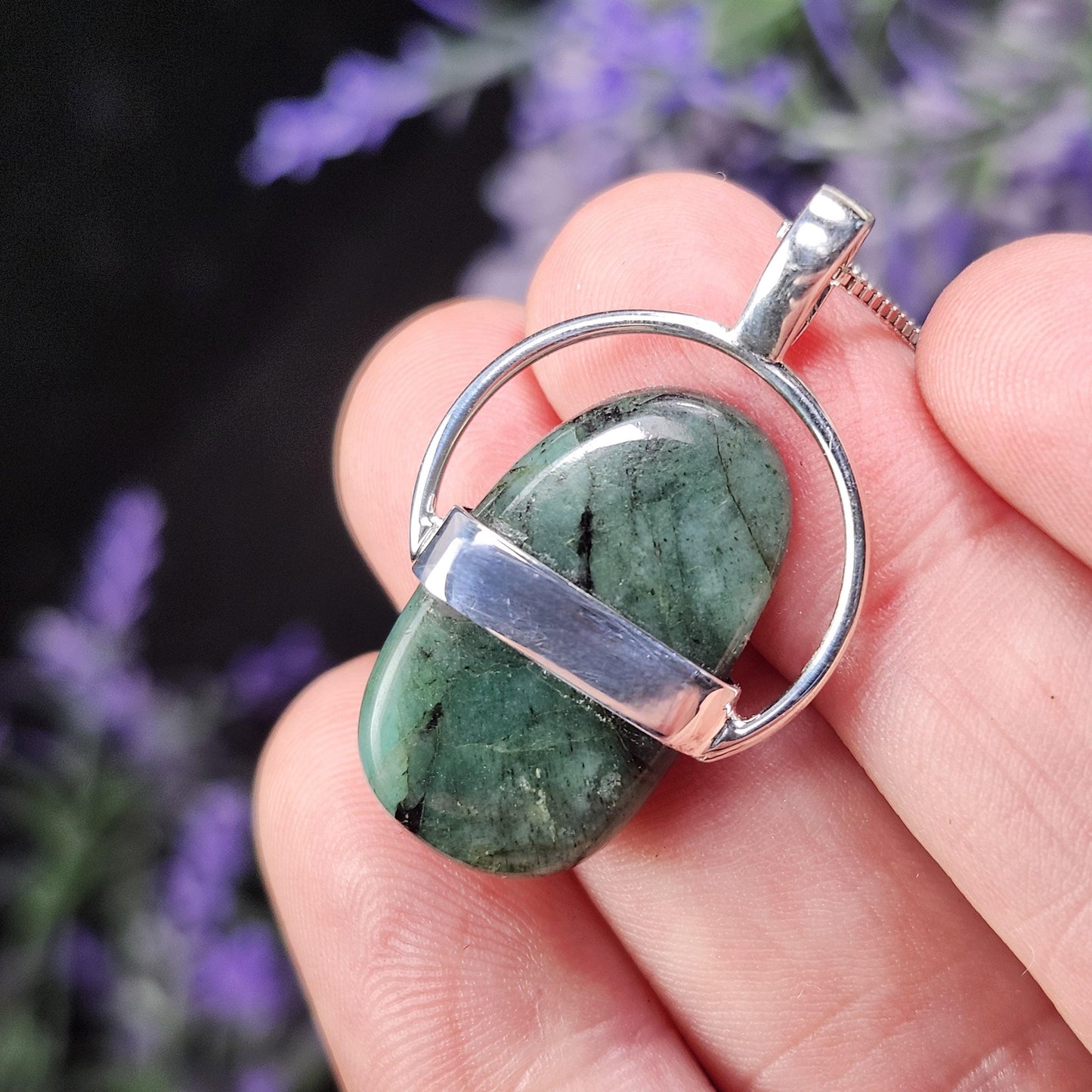 Brazilian Emerald Pendant