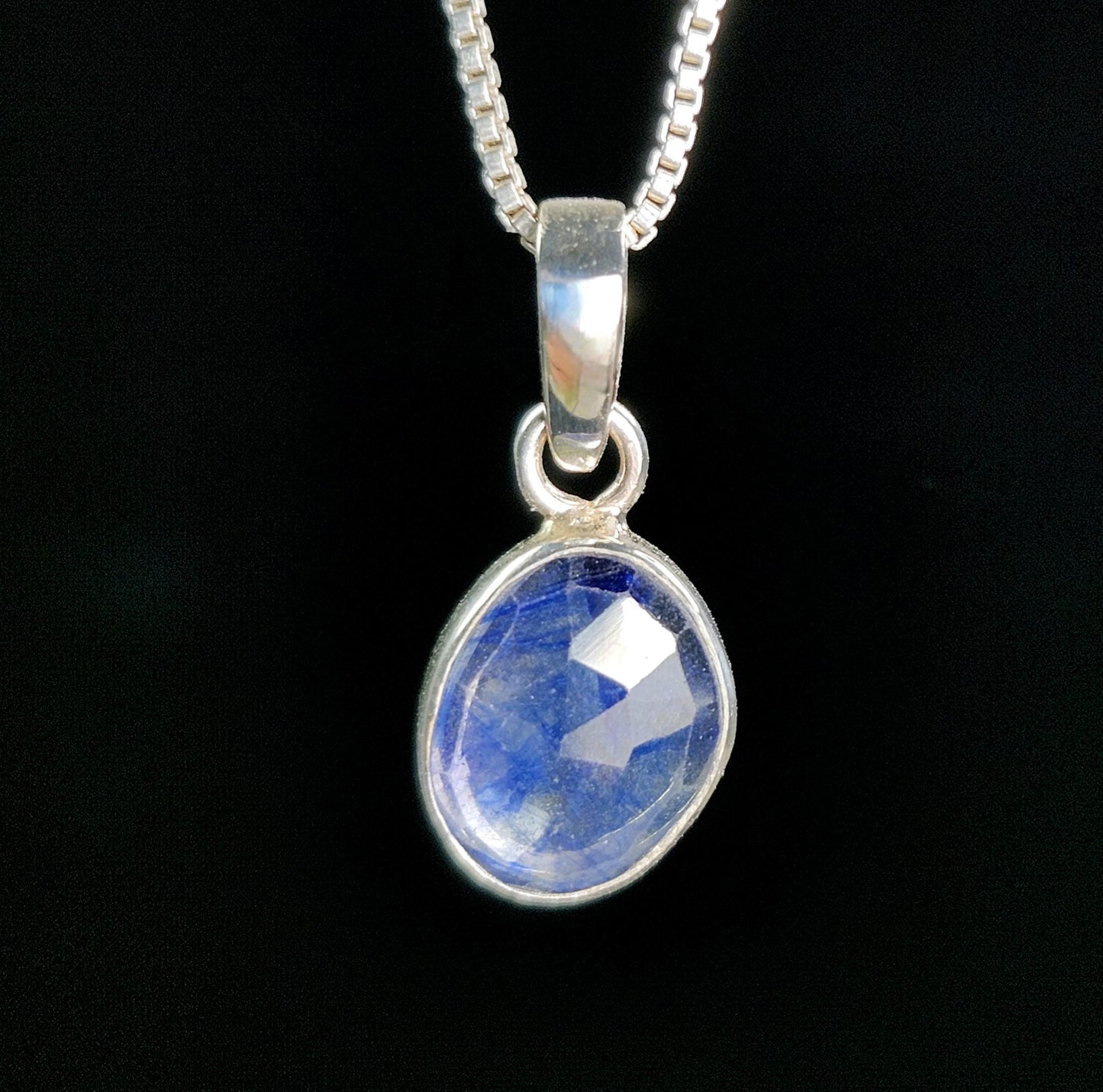 Blue Sapphire Pendant