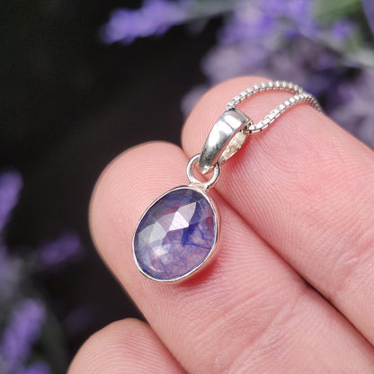Blue Sapphire Pendant