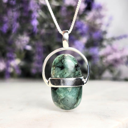 Brazilian Emerald Pendant