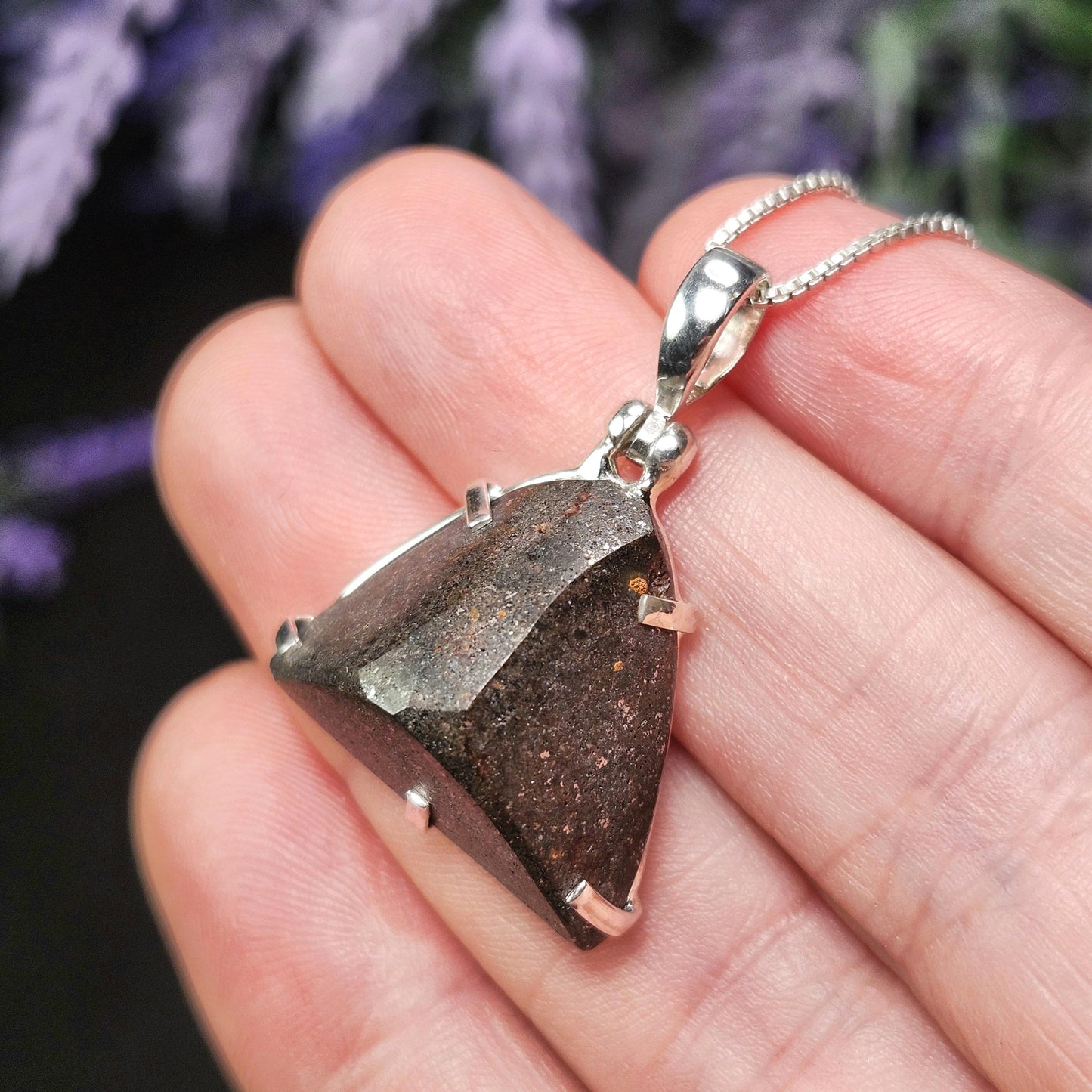 Chondrite Meteorite Pendant