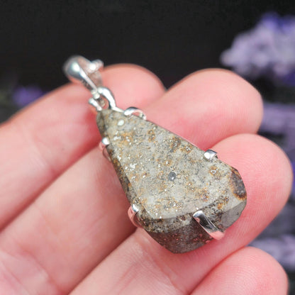 Chondrite Meteorite Pendant