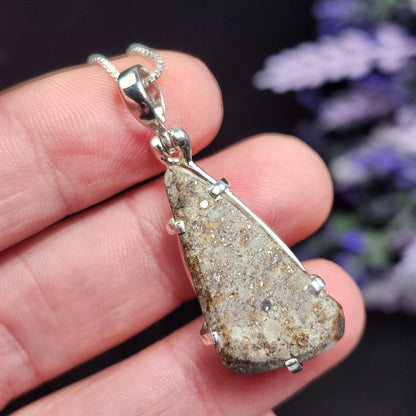 Chondrite Meteorite Pendant