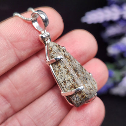 Chondrite Meteorite Pendant