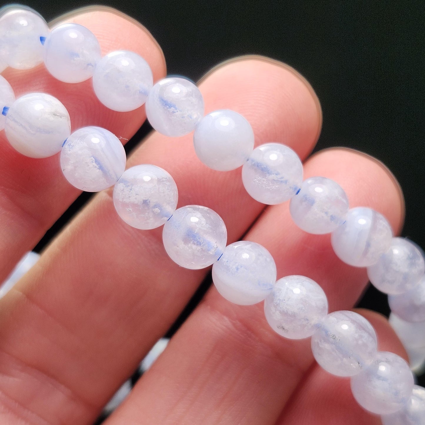 Blue Lace Agate Bracelet