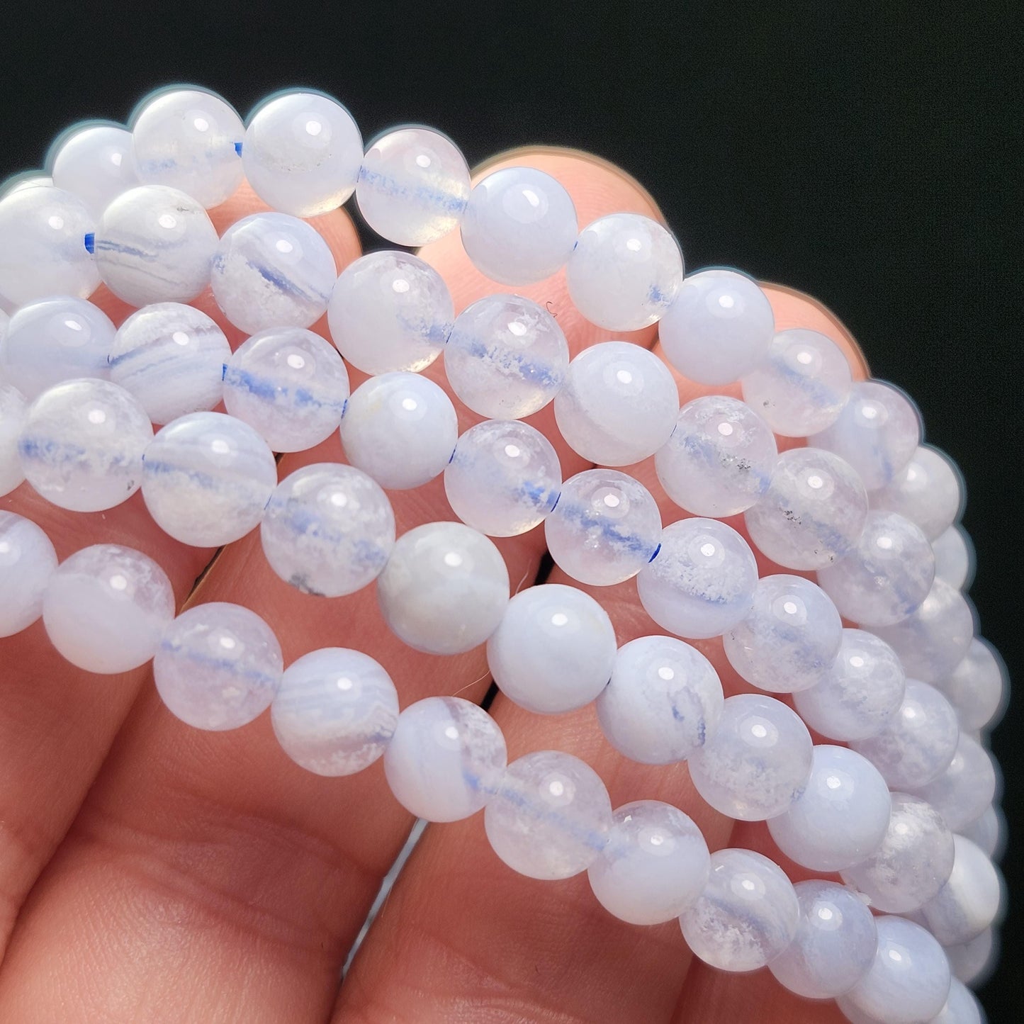 Blue Lace Agate Bracelet