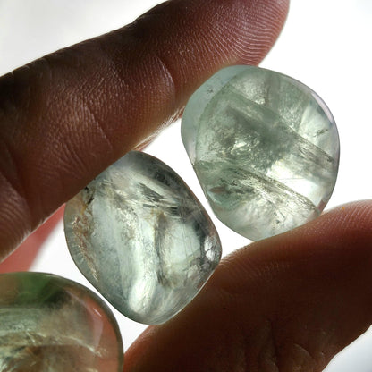 Green Fluorite Tumbled Crystal