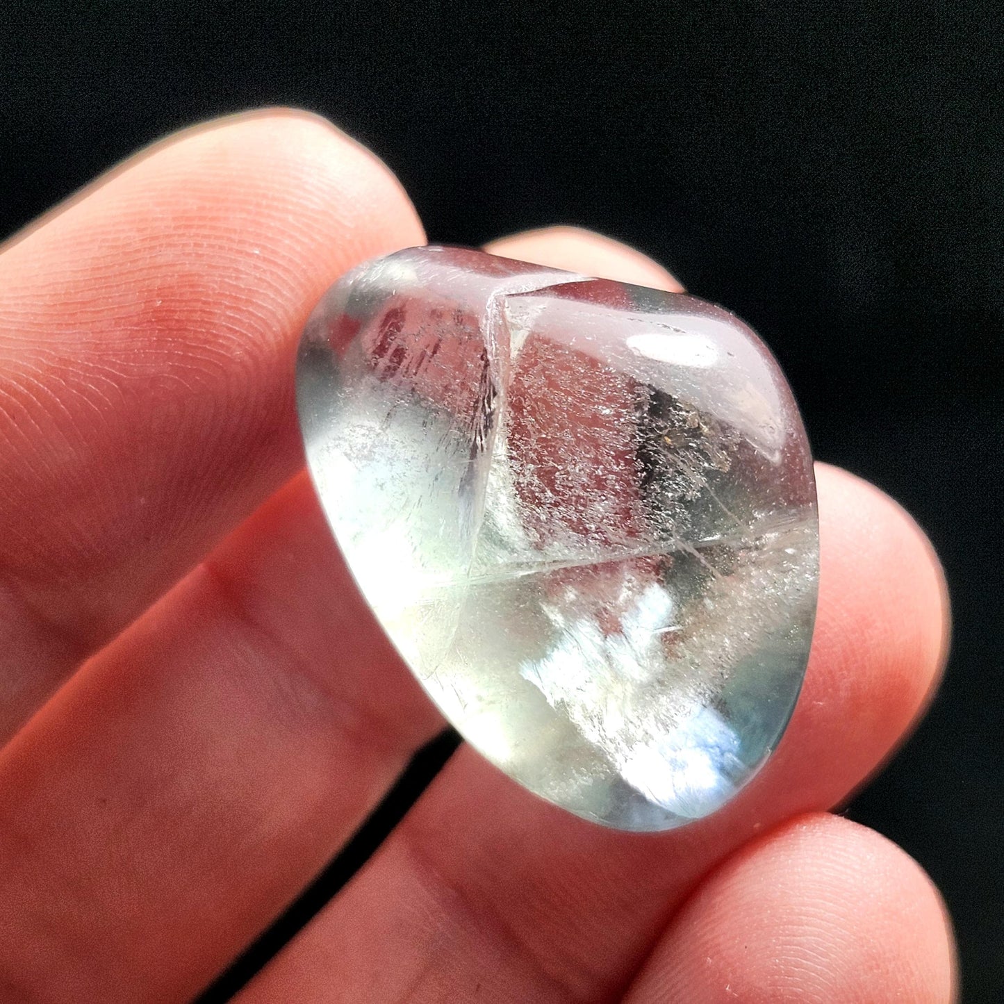 Green Fluorite Tumbled Crystal